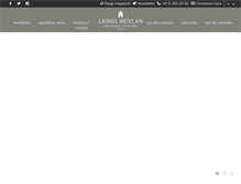 Tablet Screenshot of lionel-meylan.ch